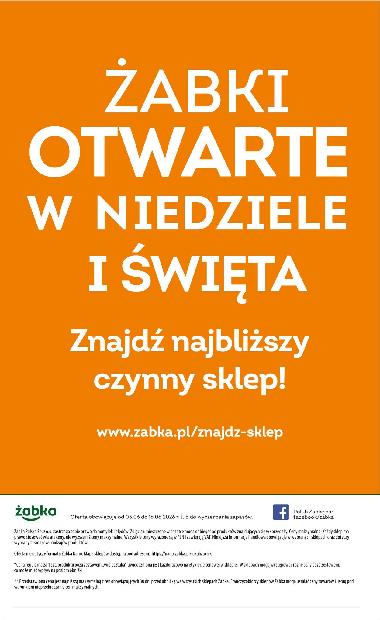 Gazetka Żabka 10.06.2026 - 23.06.2026
