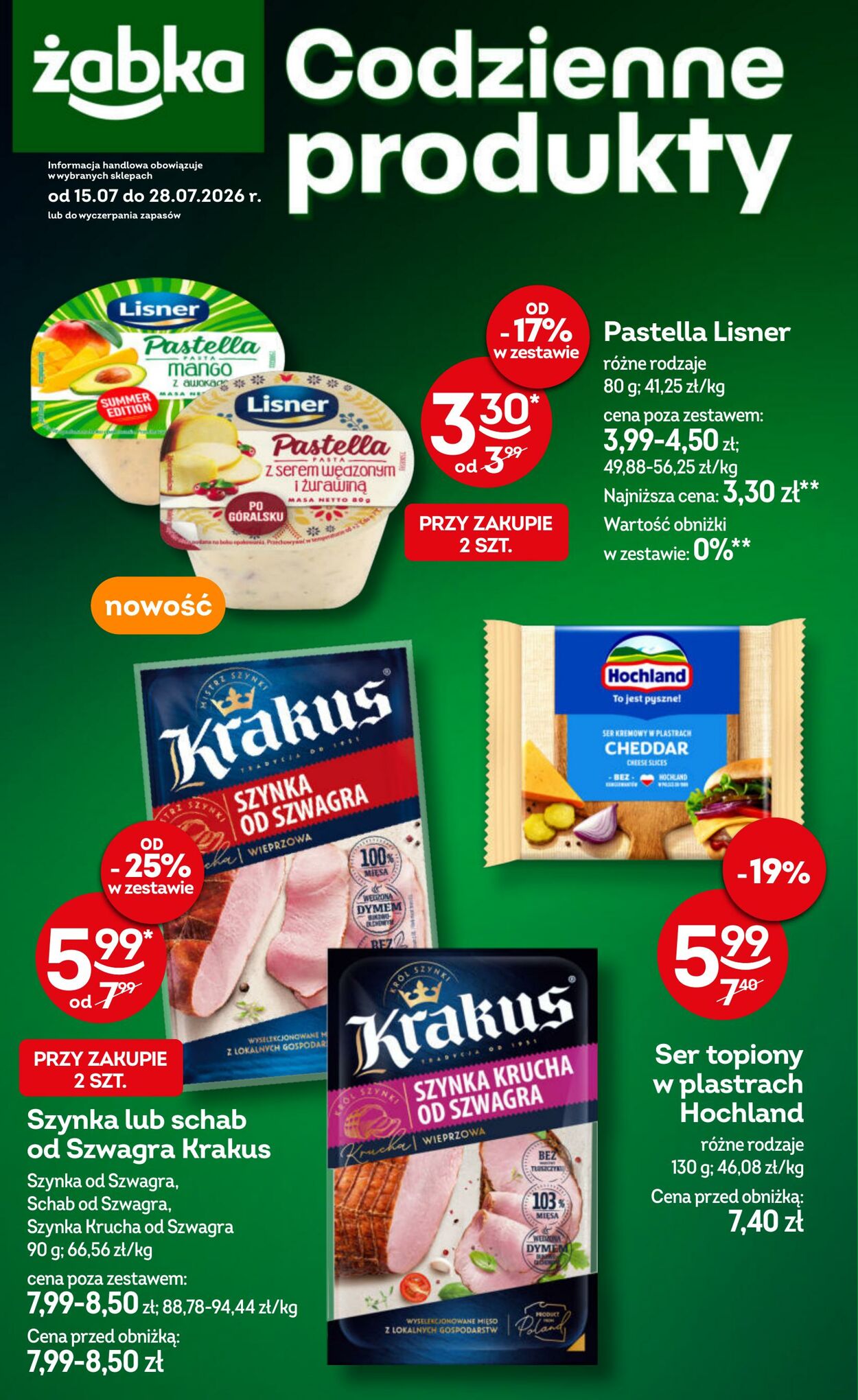 Gazetka Żabka 02.07.2025 - 15.07.2025