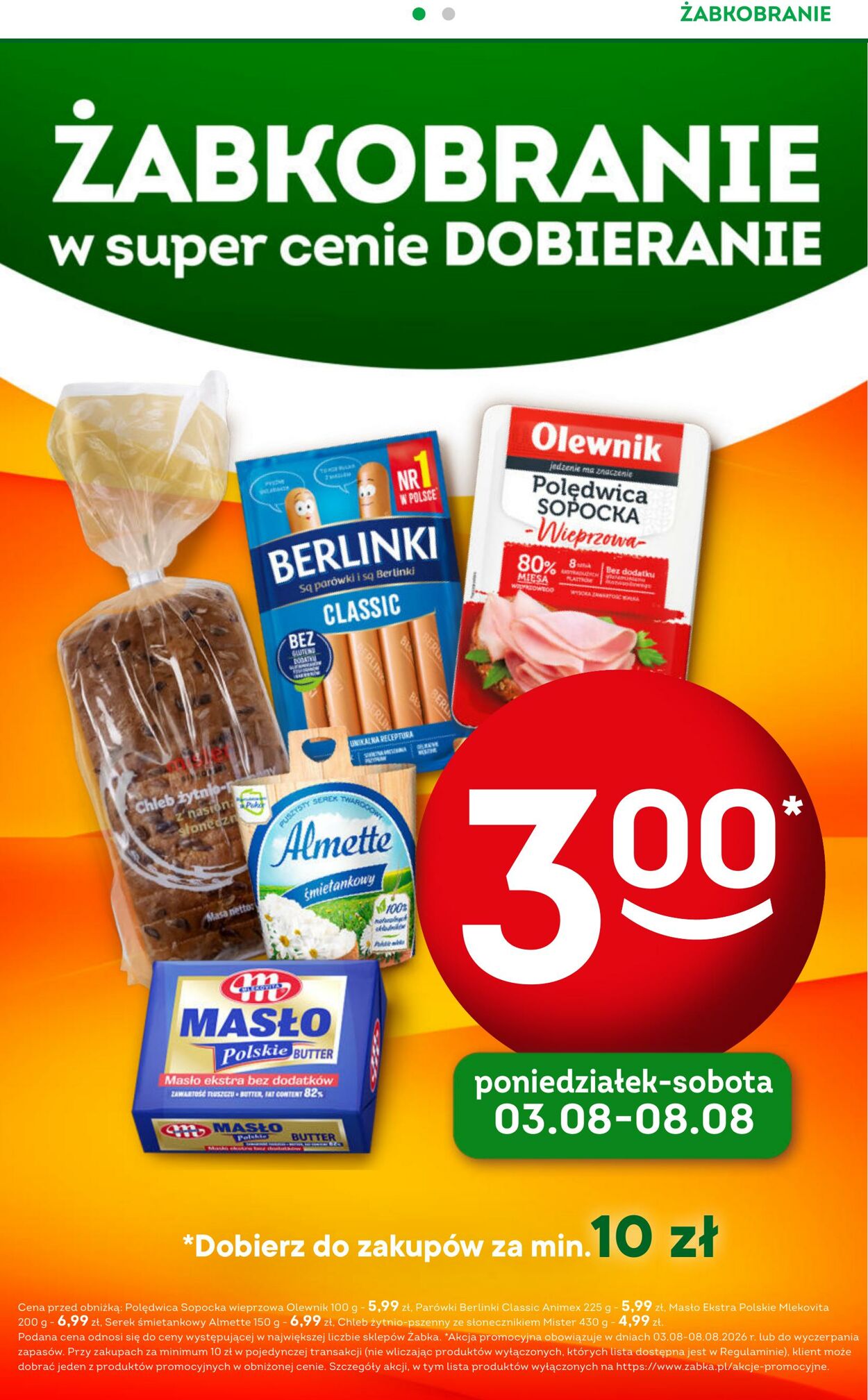 Gazetka Żabka 05.08.2026 - 18.08.2026