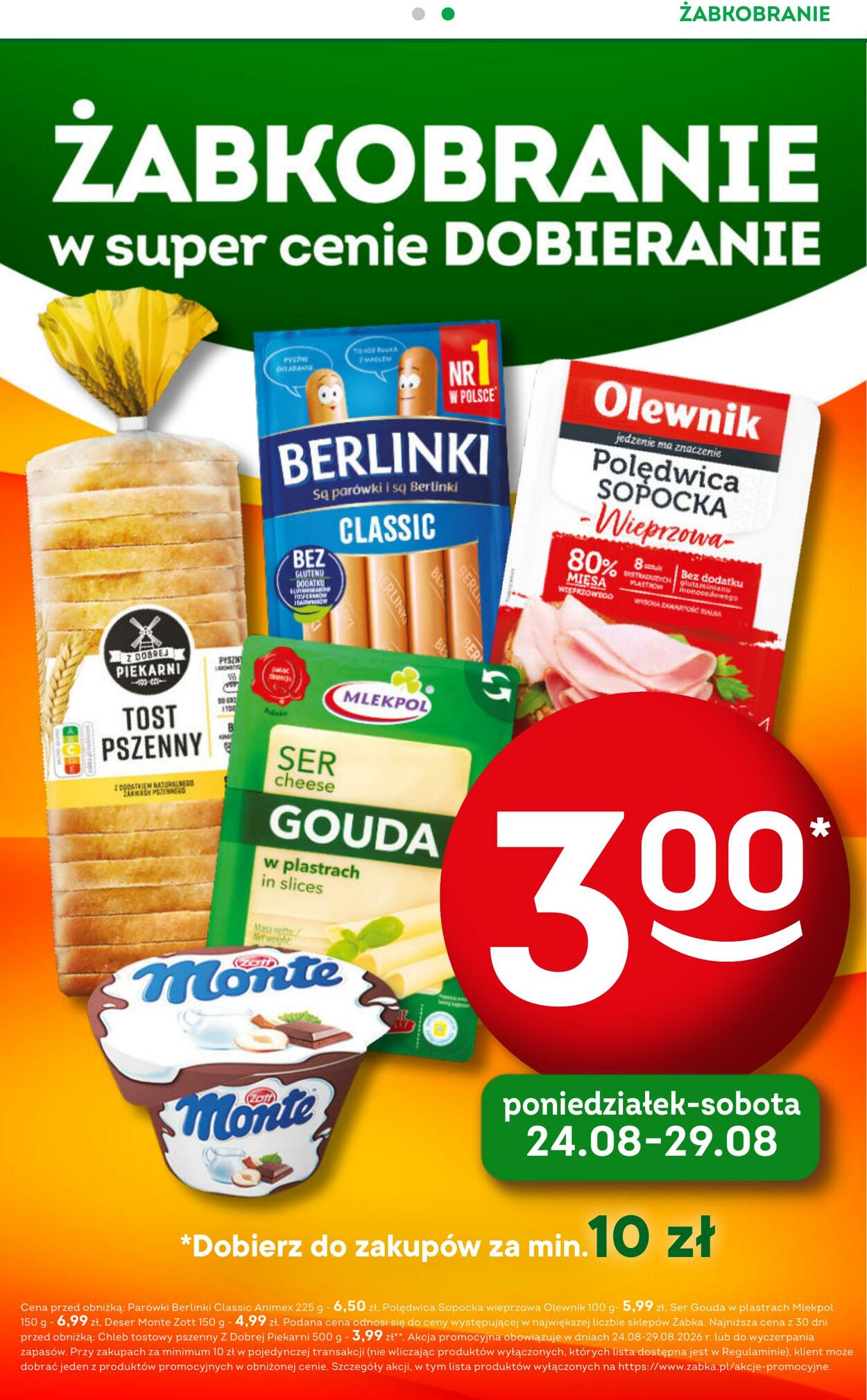 Gazetka Żabka 19.08.2026 - 01.09.2026