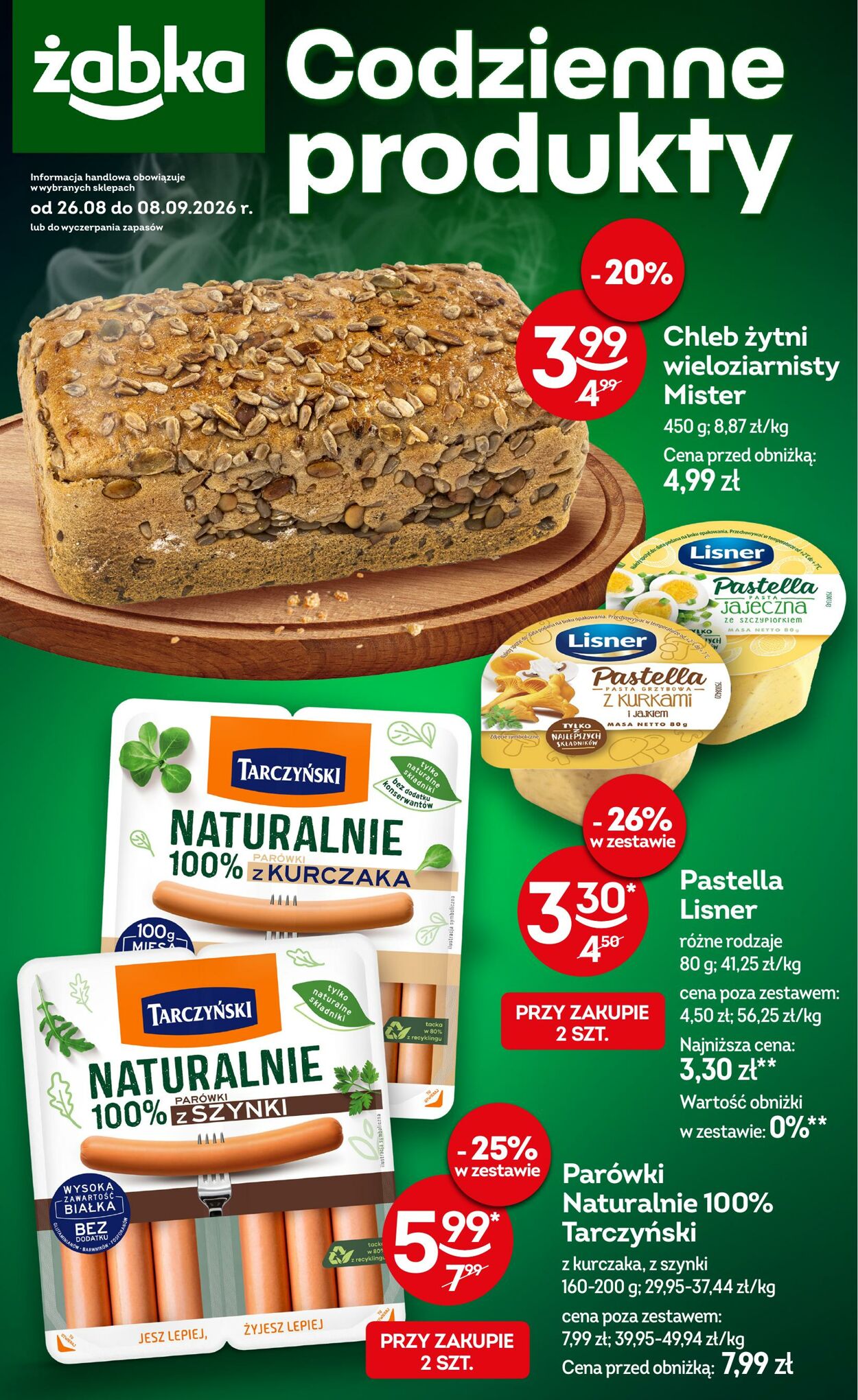 Gazetka Żabka 19.08.2026 - 01.09.2026