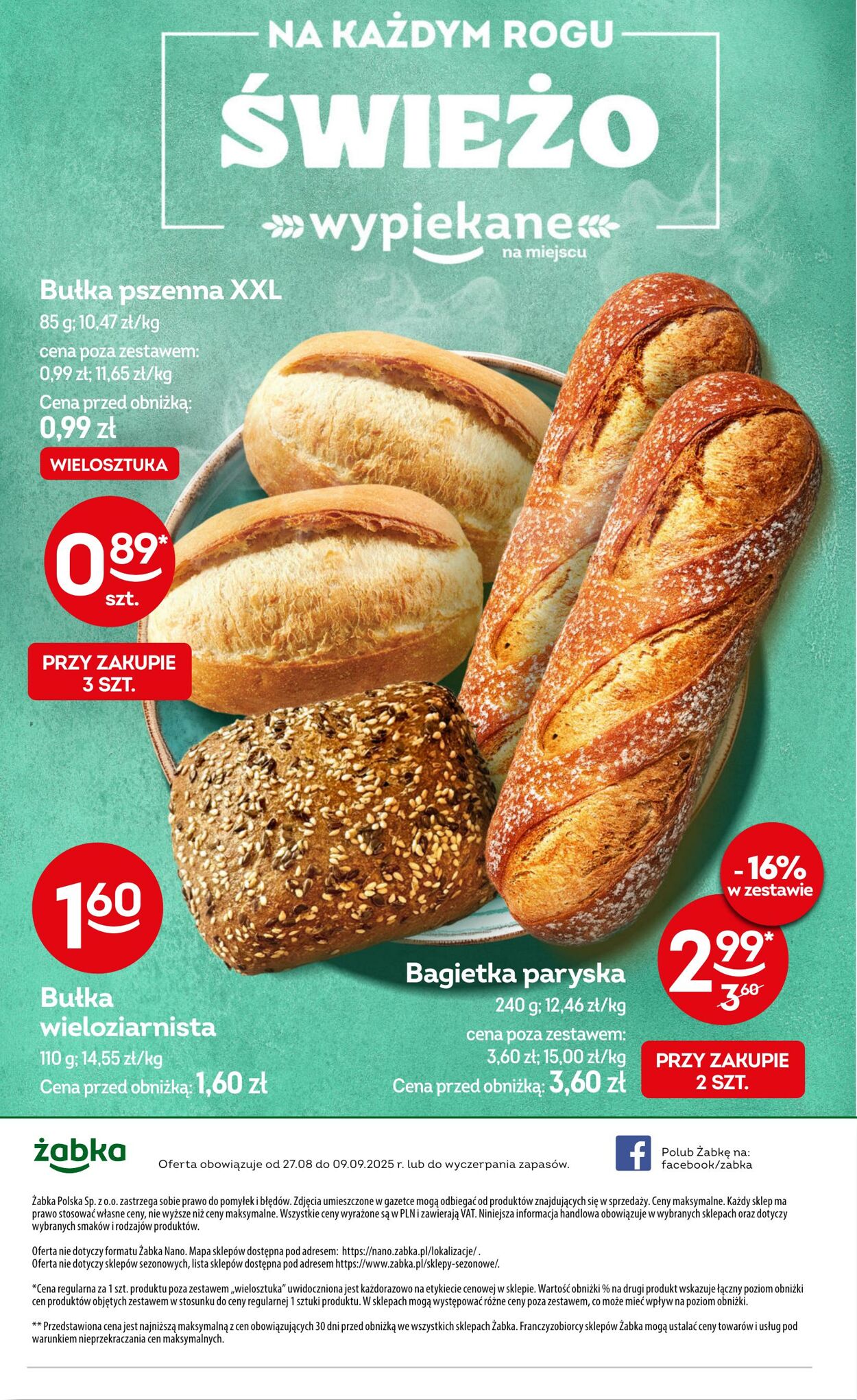 Gazetka Żabka 27.08.2025 - 09.09.2025