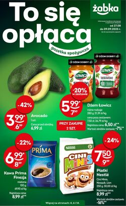 Gazetka Żabka 27.08.2025 - 09.09.2025