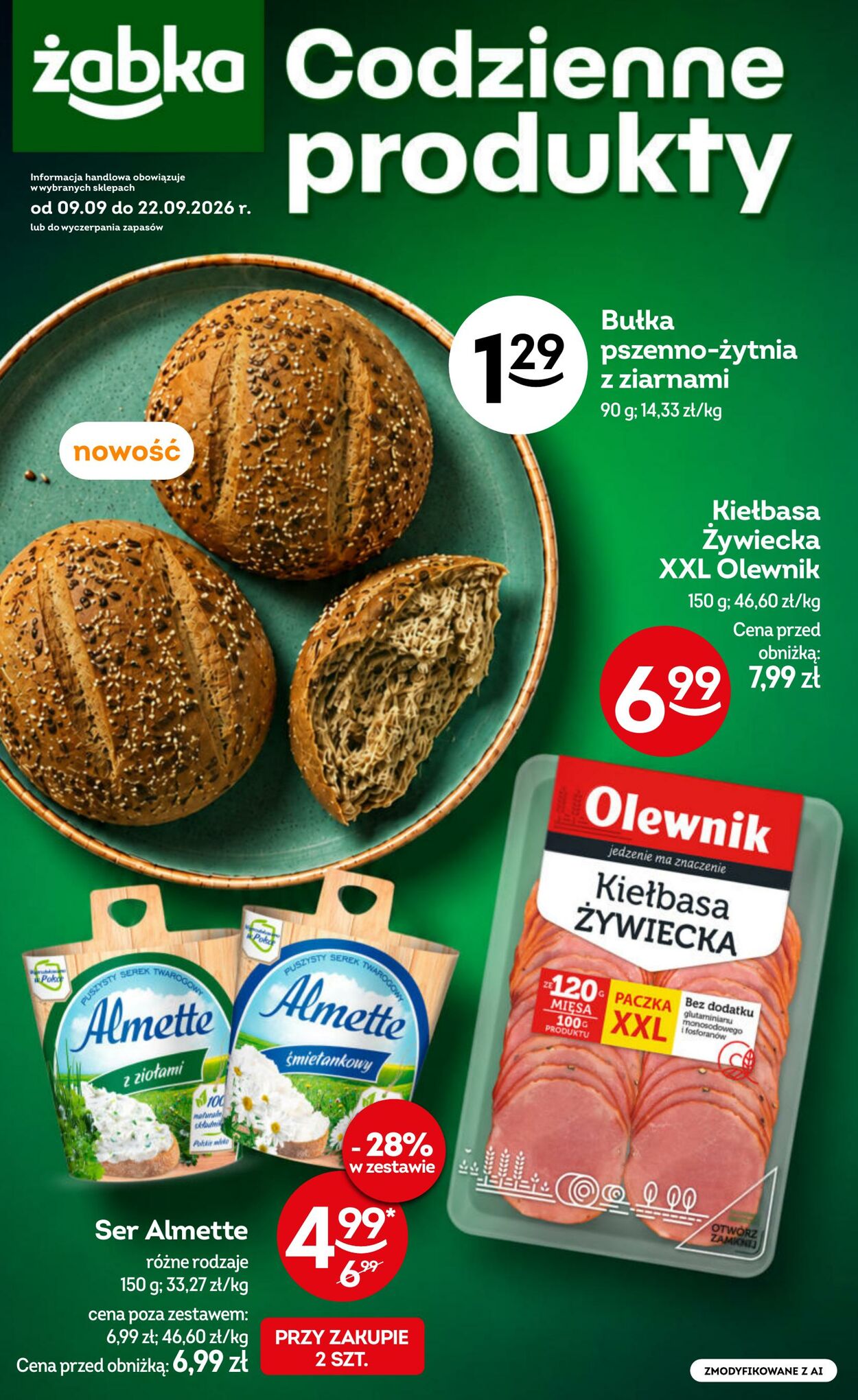 Gazetka Żabka 09.09.2026 - 22.09.2026