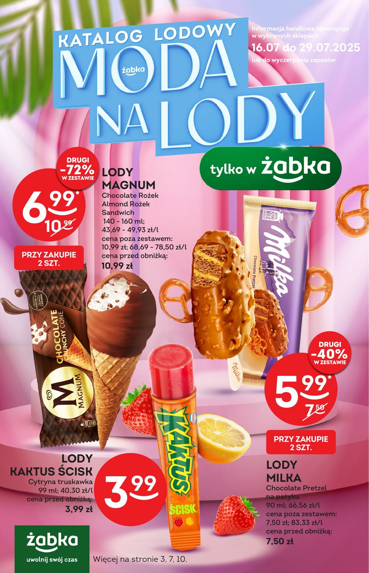 Gazetka Żabka 16.07.2025 - 29.07.2025