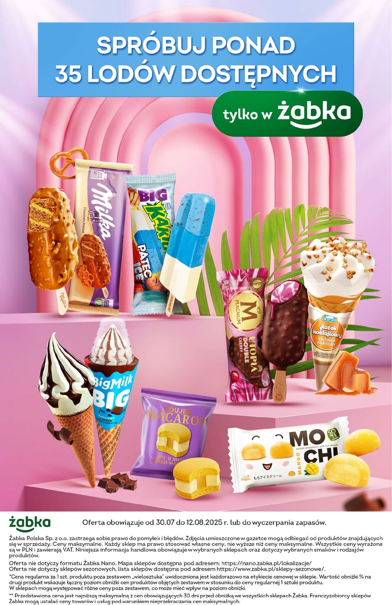 Gazetka Żabka 30.07.2025 - 12.08.2025