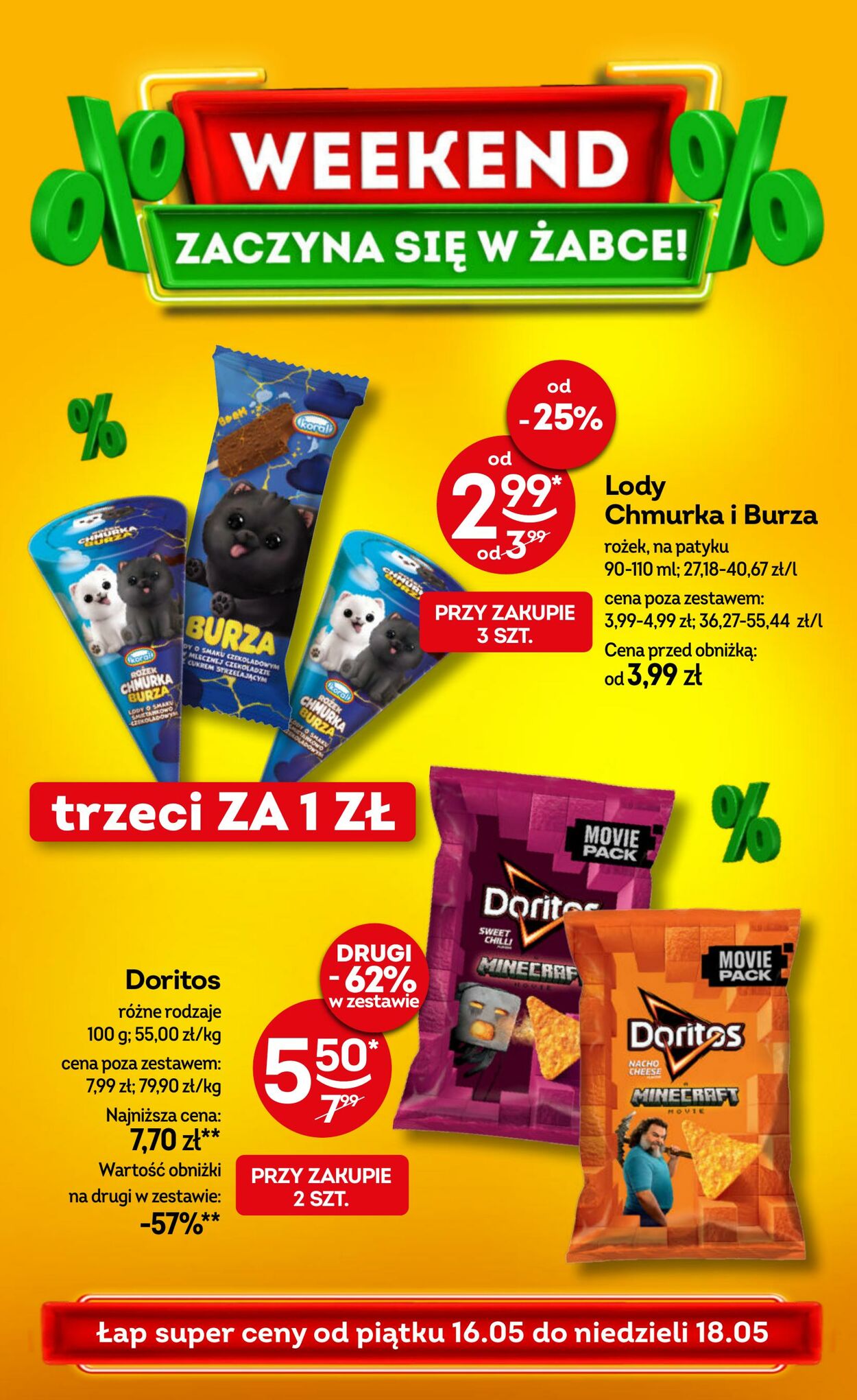 Gazetka Żabka 16.05.2025 - 18.05.2025