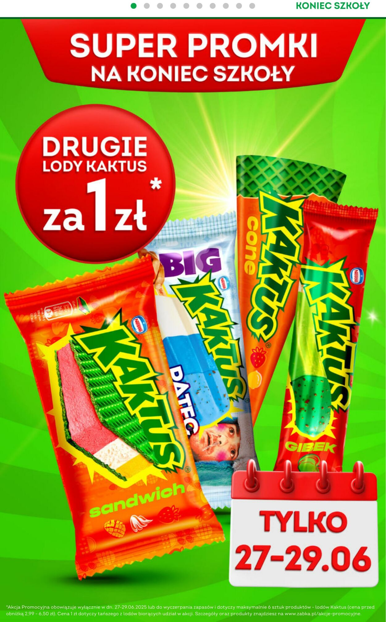 Gazetka Żabka 27.06.2025 - 29.06.2025