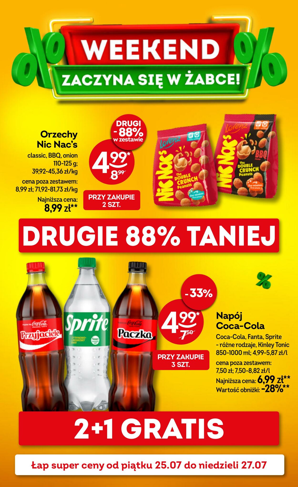 Gazetka Żabka 25.07.2025 - 27.07.2025