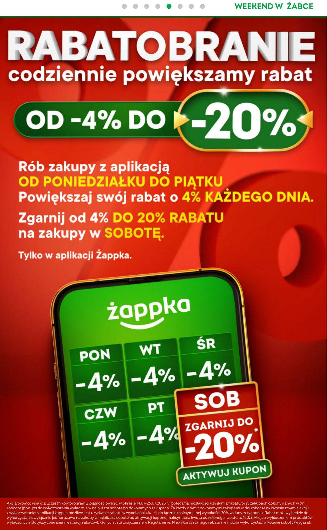 Gazetka Żabka 25.07.2025 - 27.07.2025