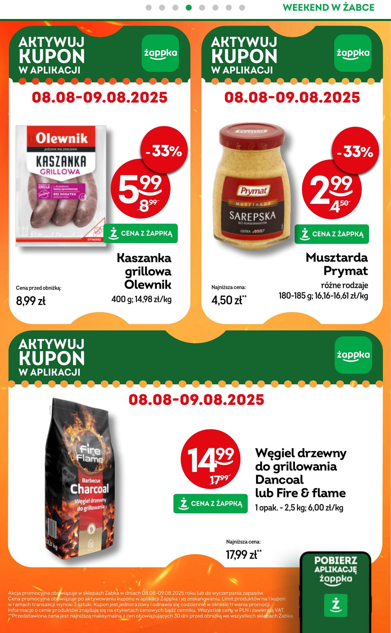 Gazetka Żabka 08.08.2025 - 10.08.2025
