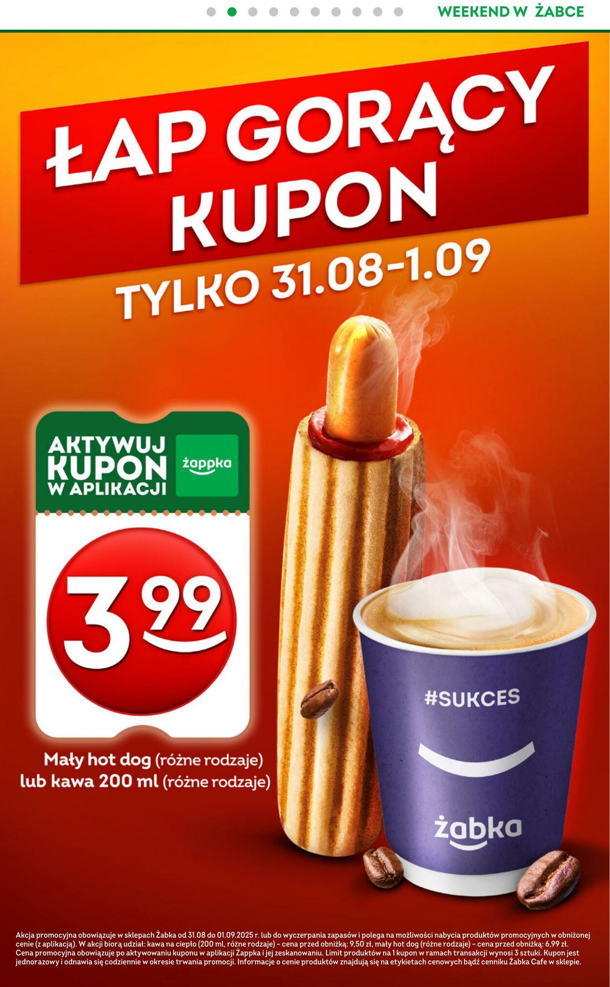 Gazetka Żabka 29.08.2025 - 31.08.2025