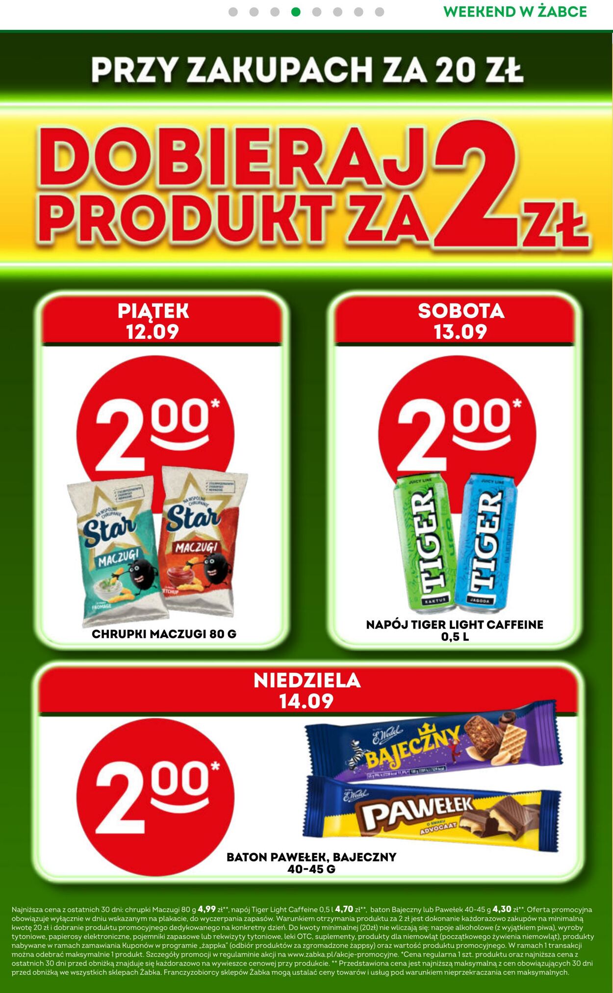 Gazetka Żabka 12.09.2025 - 14.09.2025