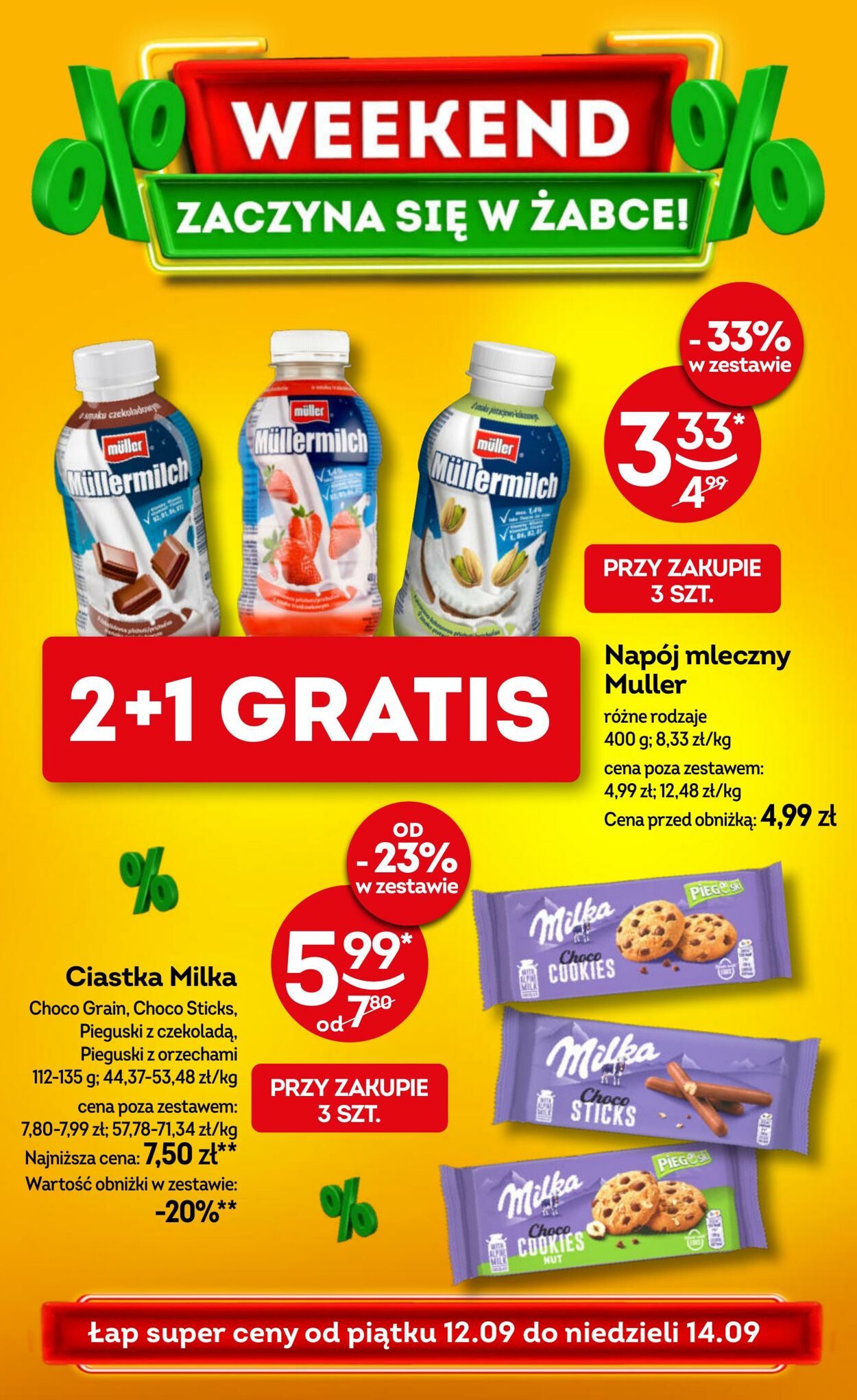 Gazetka Żabka 12.09.2025 - 14.09.2025
