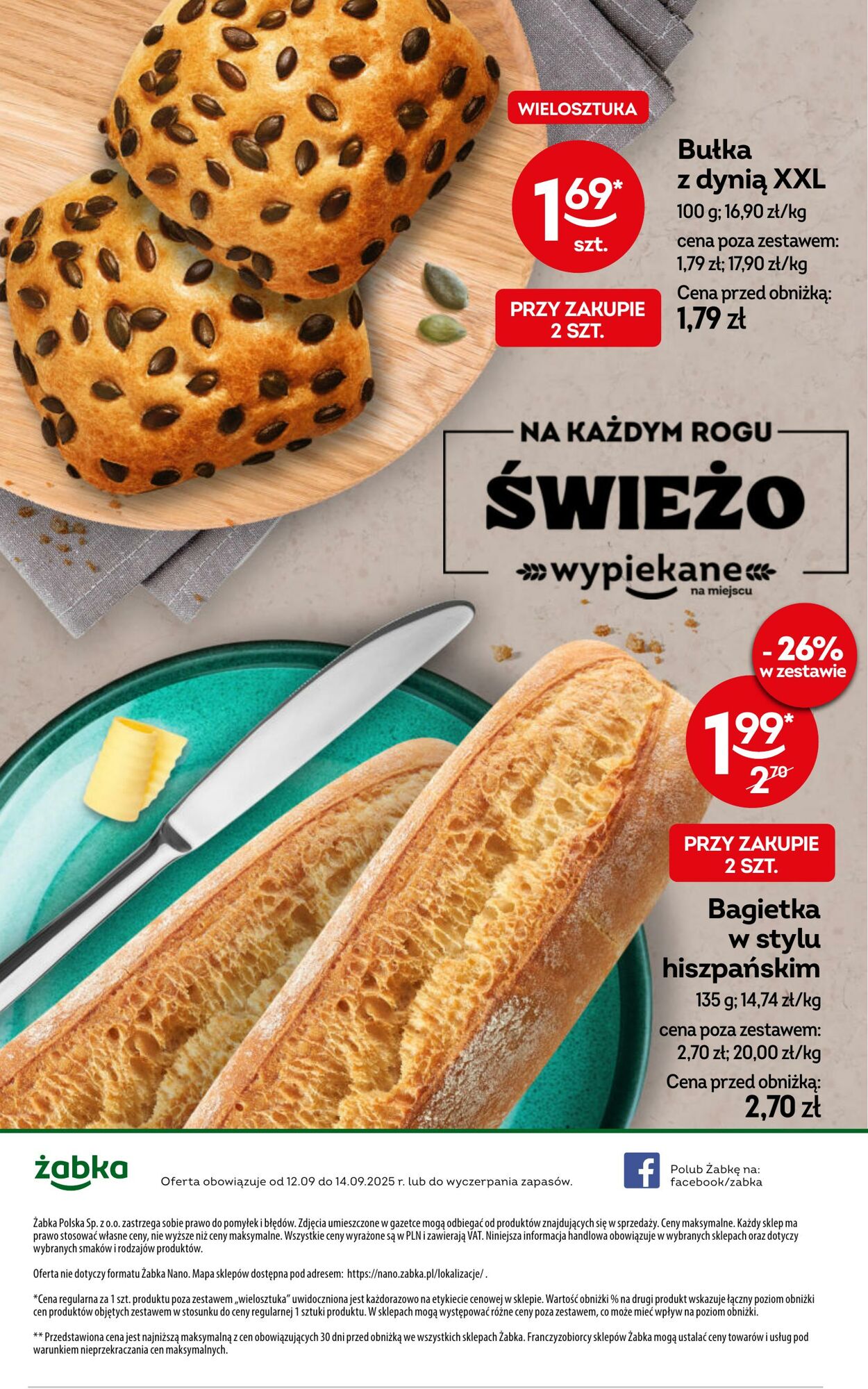 Gazetka Żabka 12.09.2025 - 14.09.2025