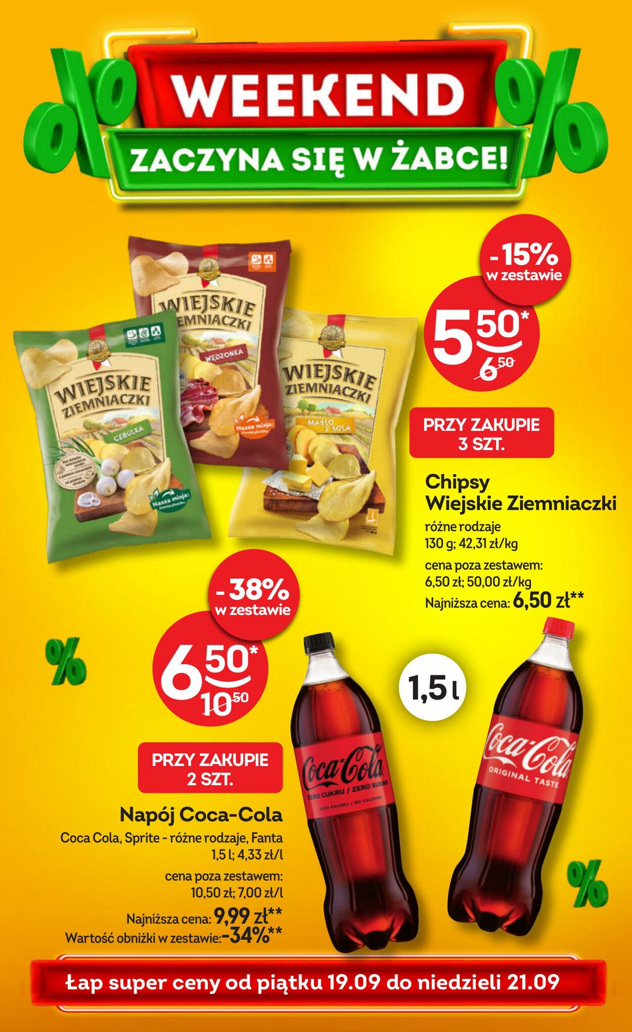 Gazetka Żabka 19.09.2025 - 21.09.2025