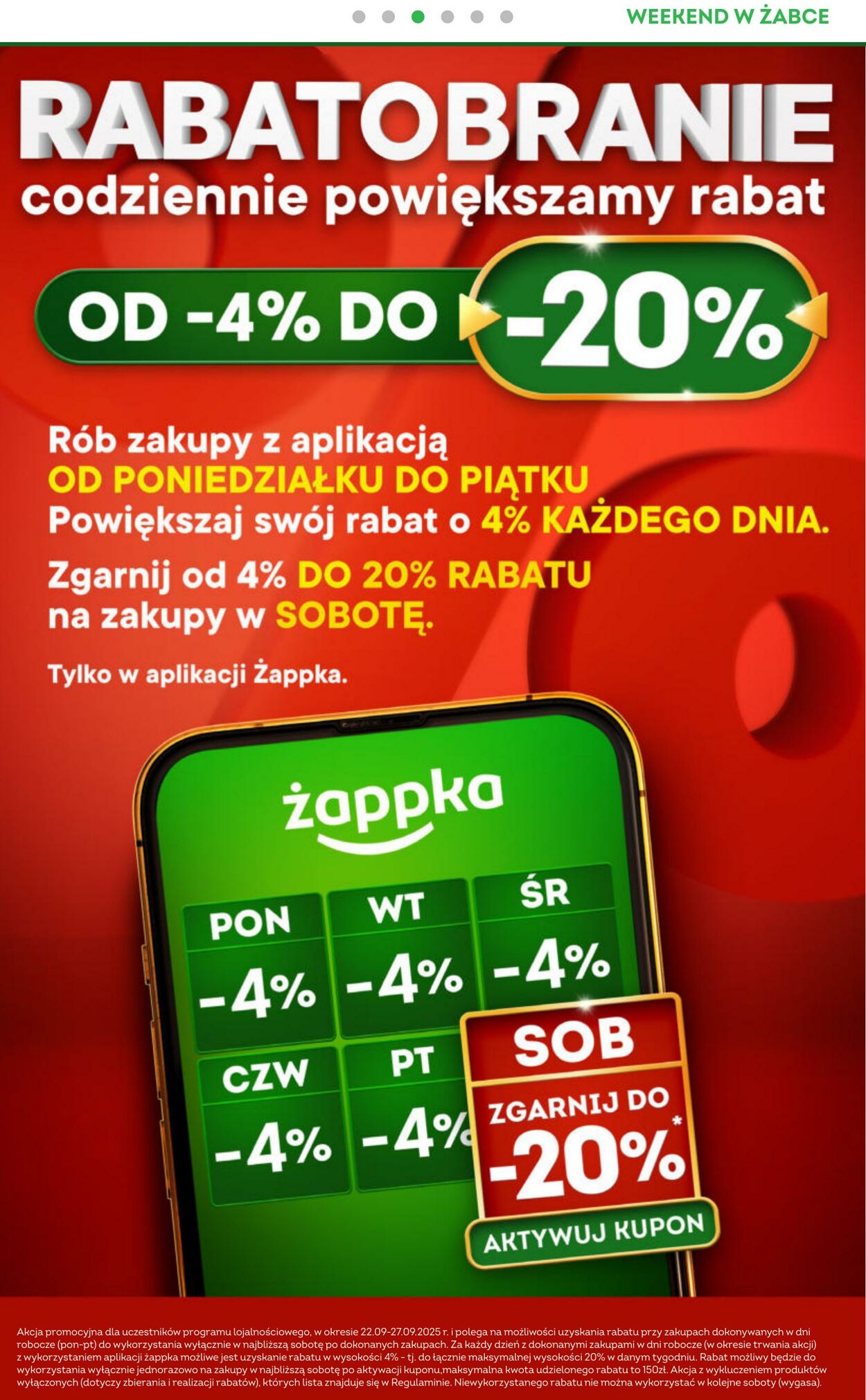 Gazetka Żabka 26.09.2025 - 28.09.2025