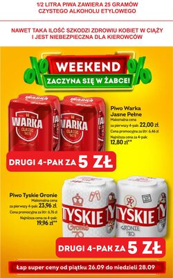 Gazetka Żabka 26.09.2025 - 28.09.2025