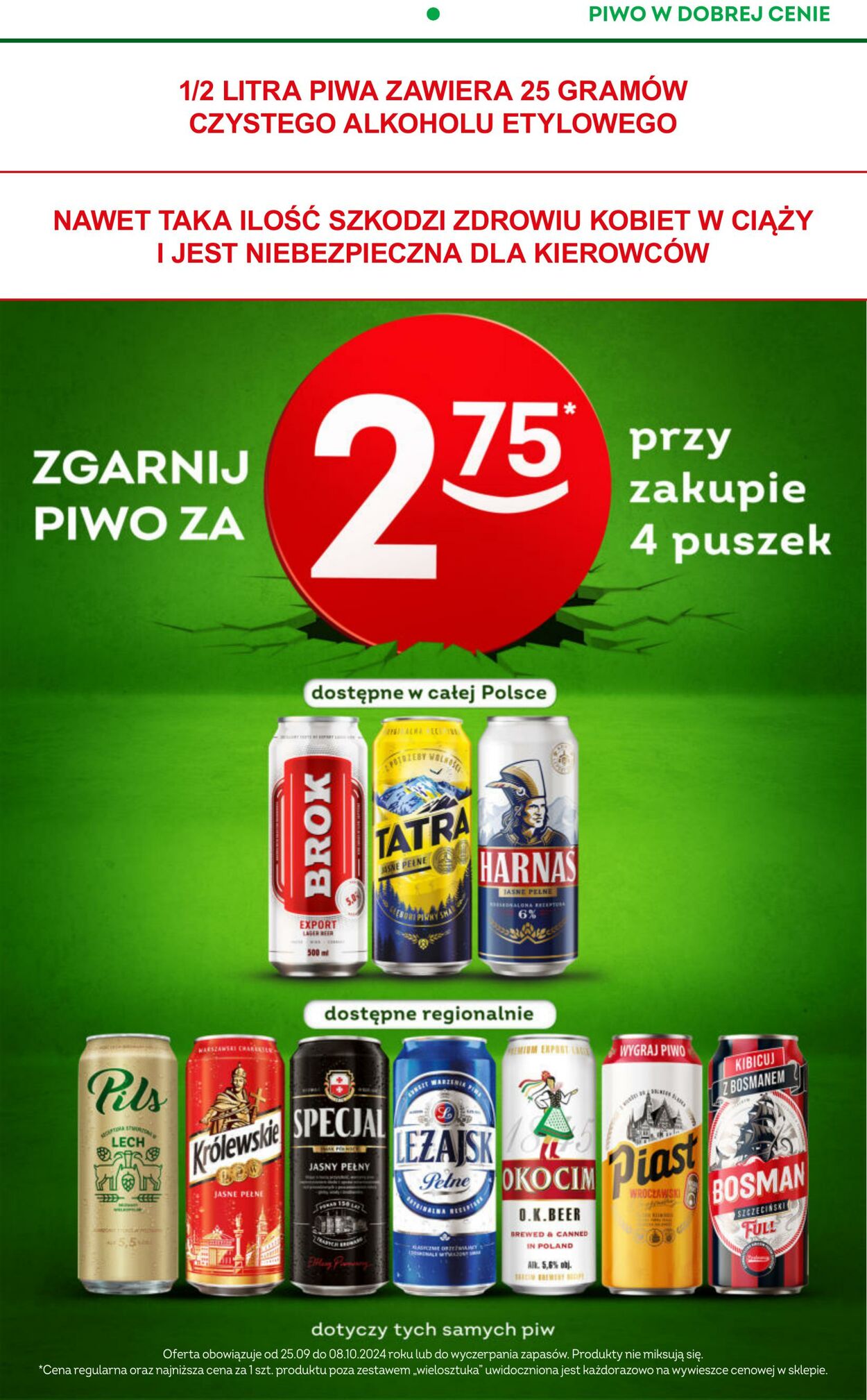 Gazetka Żabka 25.09.2024 - 08.10.2024