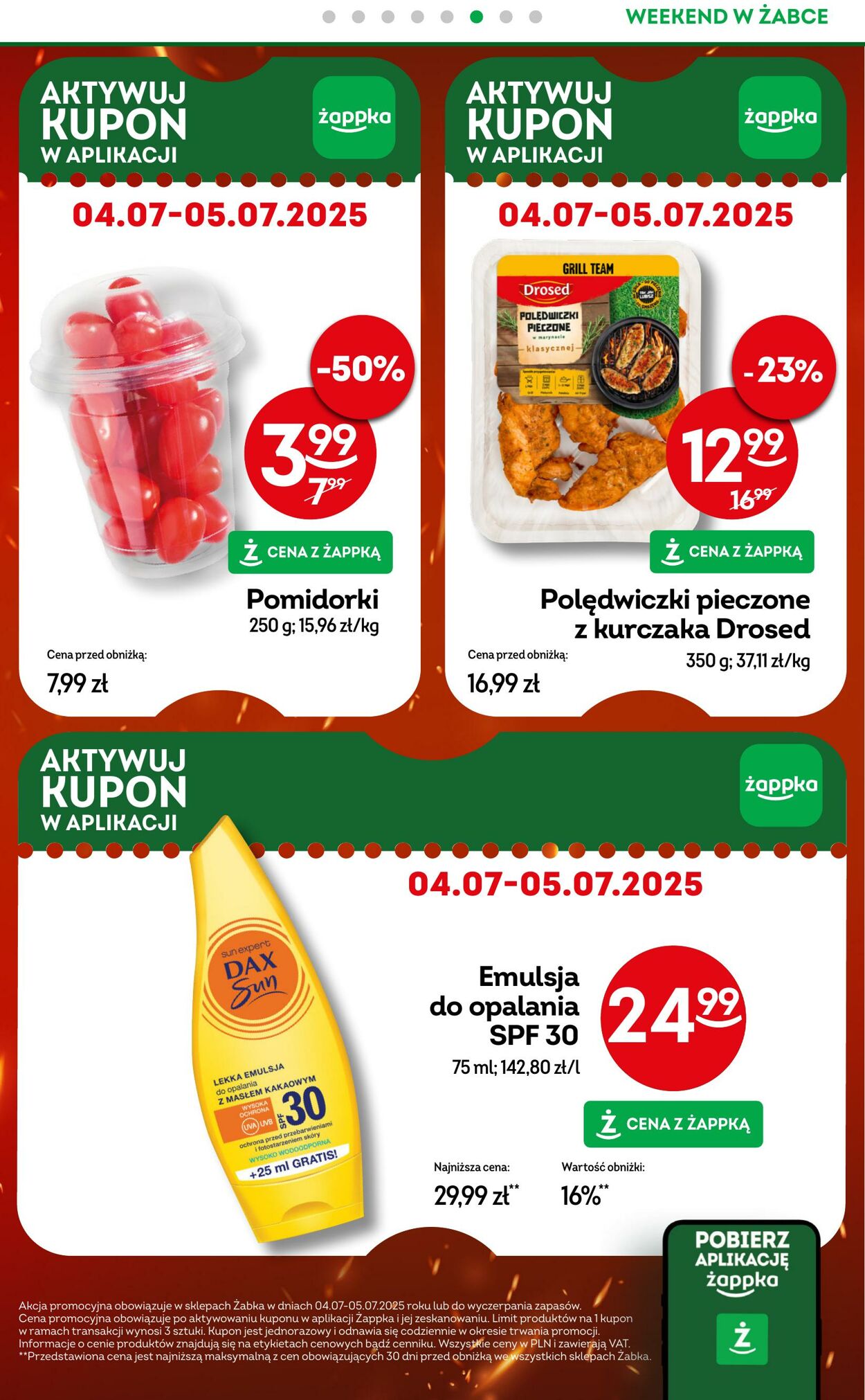 Gazetka Żabka 04.07.2025 - 06.07.2025