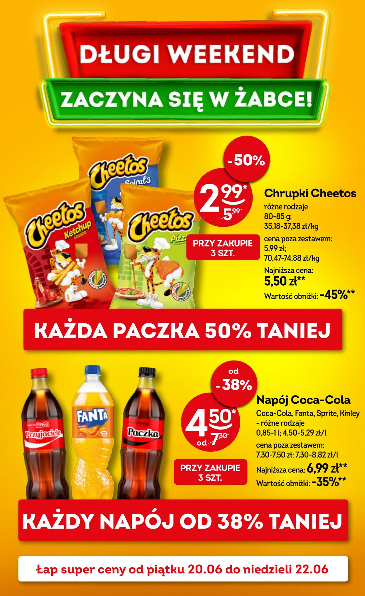 Gazetka Żabka 20.06.2025 - 22.06.2025