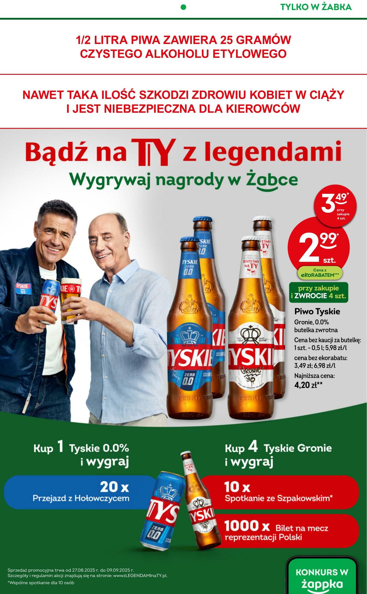 Gazetka Żabka 27.08.2025 - 09.09.2025