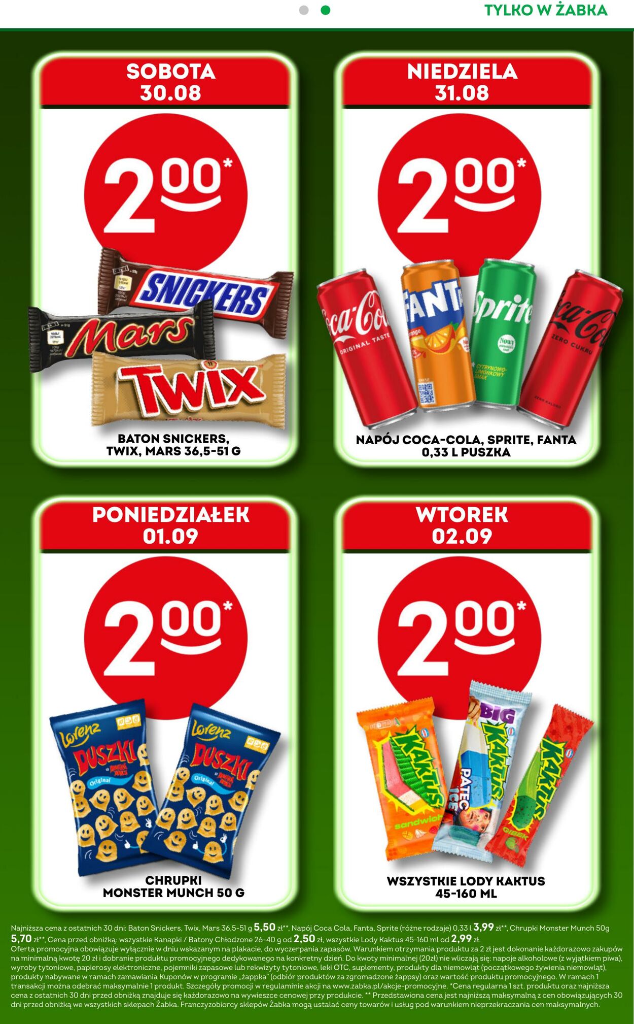 Gazetka Żabka 27.08.2025 - 09.09.2025