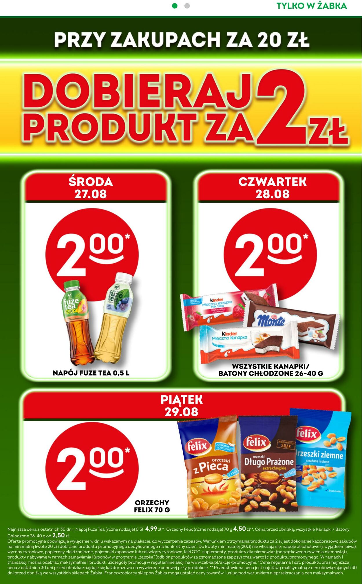 Gazetka Żabka 27.08.2025 - 09.09.2025