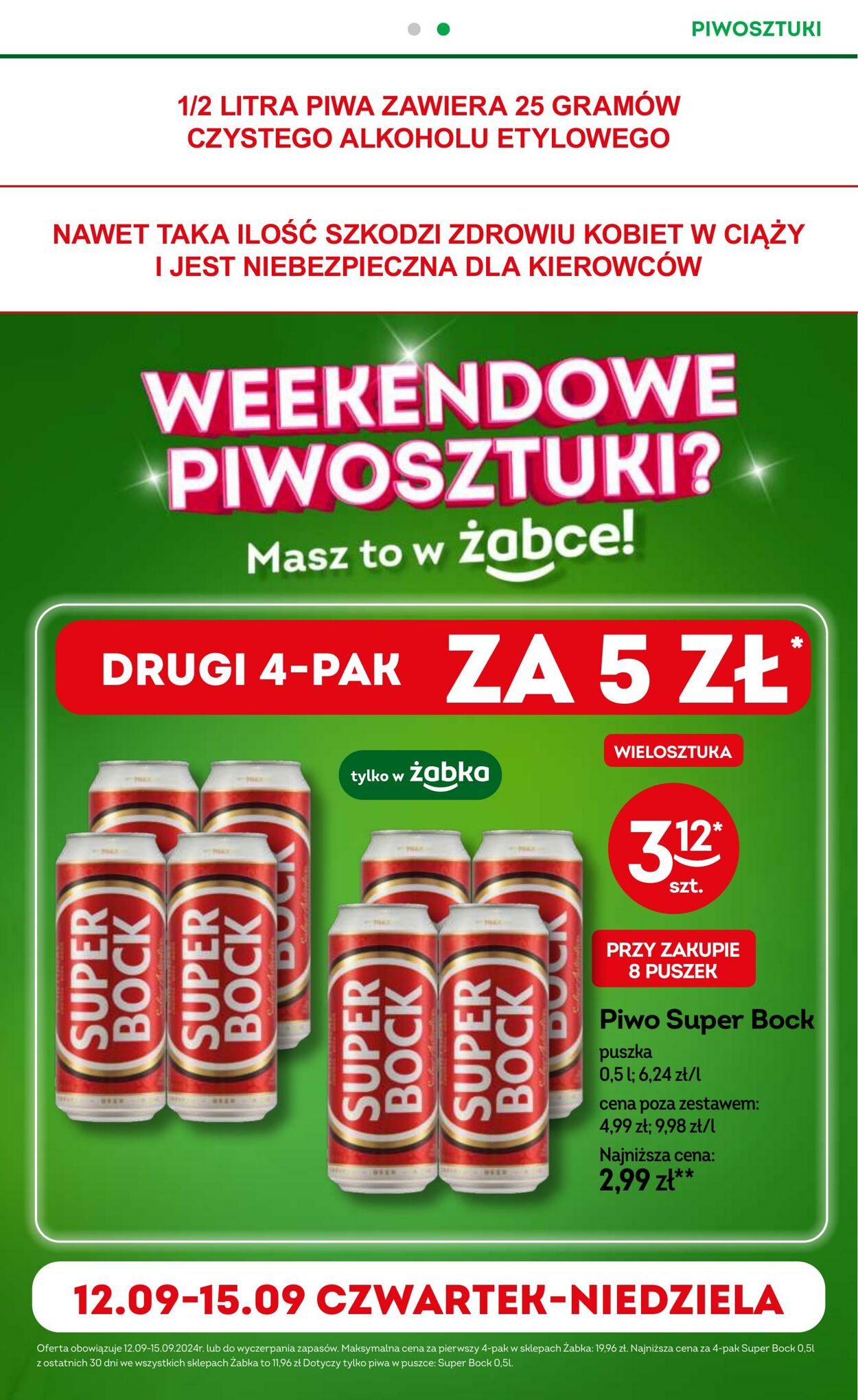 Gazetka Żabka 11.09.2024 - 24.09.2024