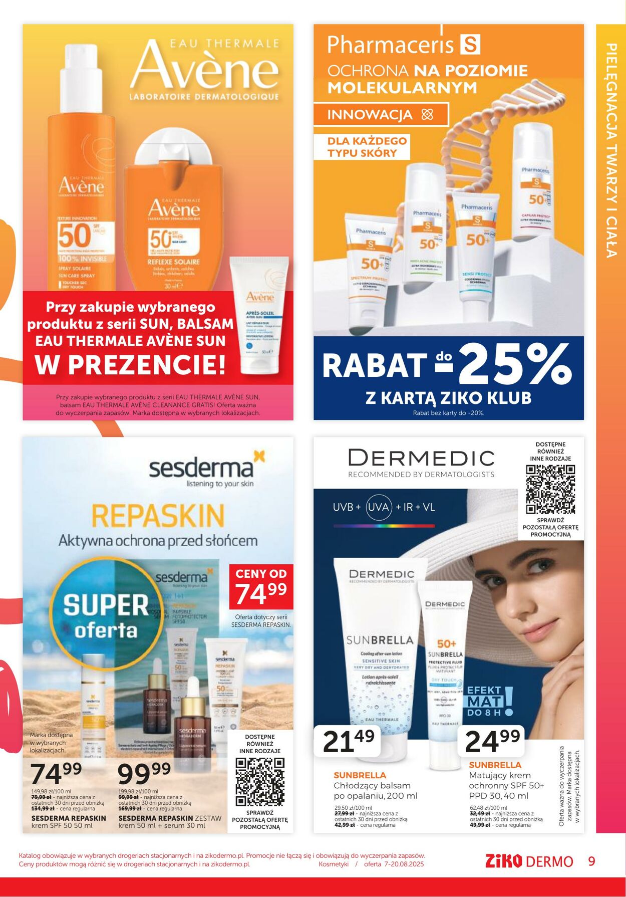 Gazetka Ziko DERMO 07.08.2025 - 20.08.2025