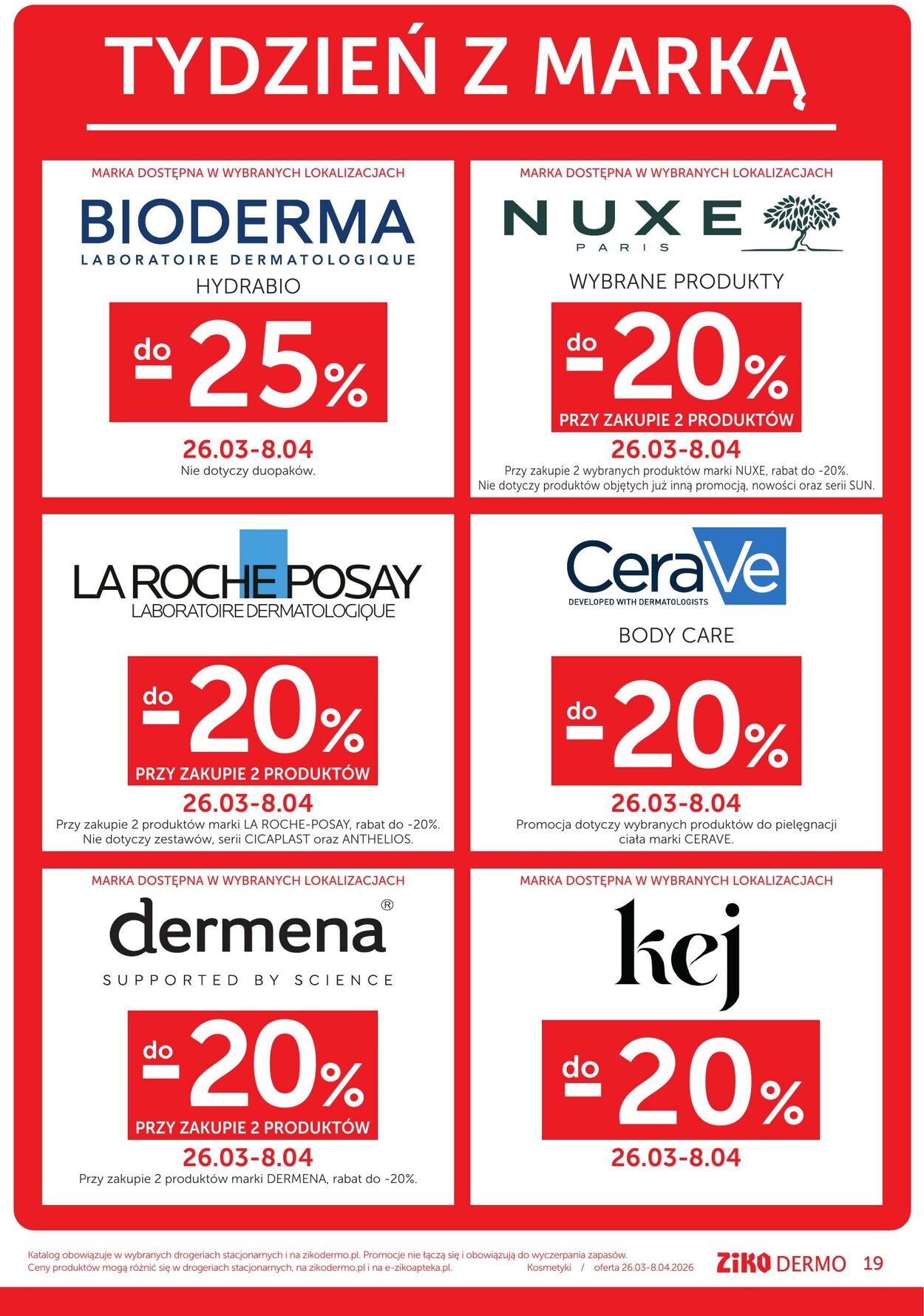Gazetka Ziko DERMO 27.03.2026 - 04.04.2026