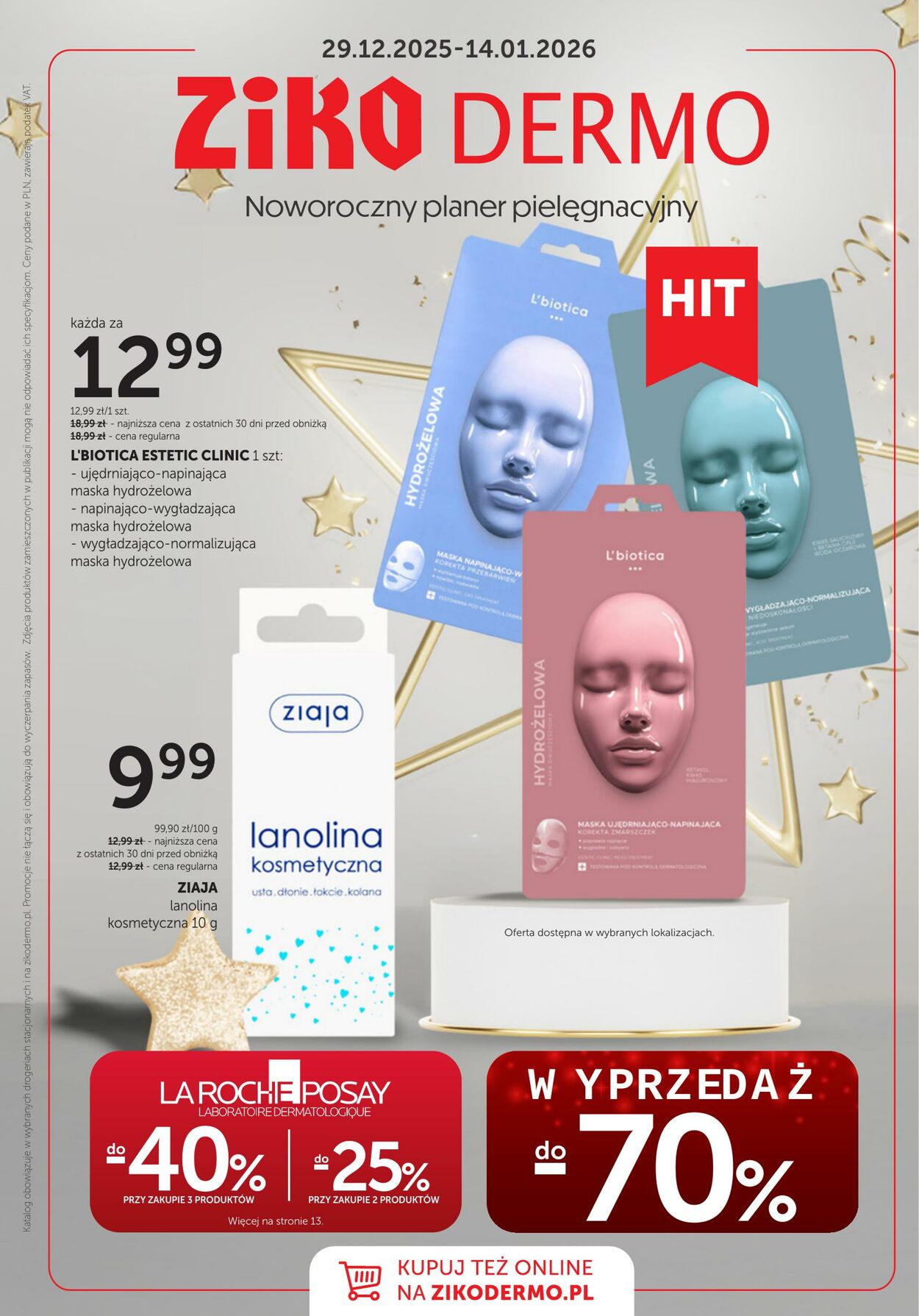 Gazetka Ziko DERMO 29.12.2025 - 14.01.2026