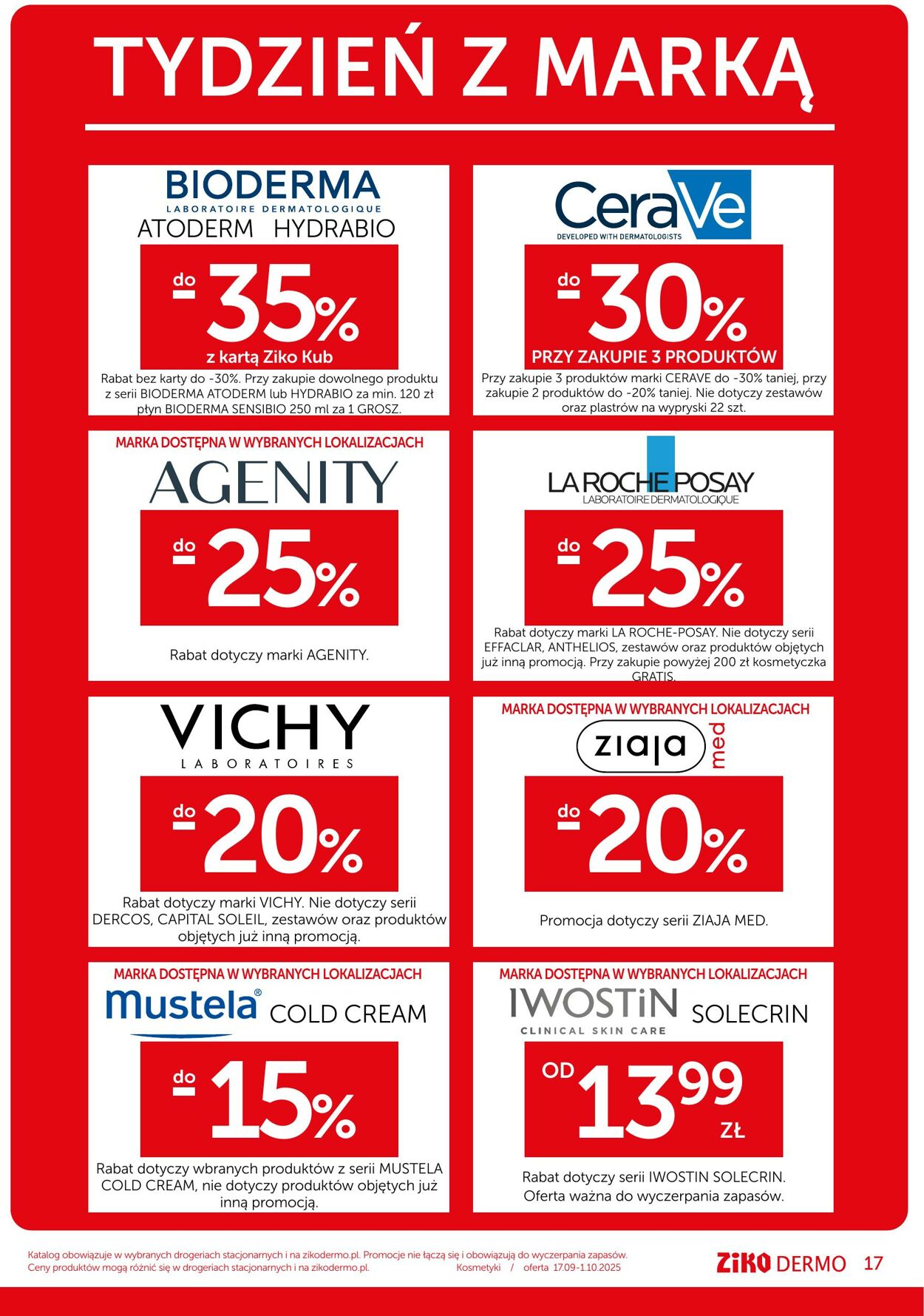 Gazetka Ziko DERMO 17.09.2025 - 01.10.2025