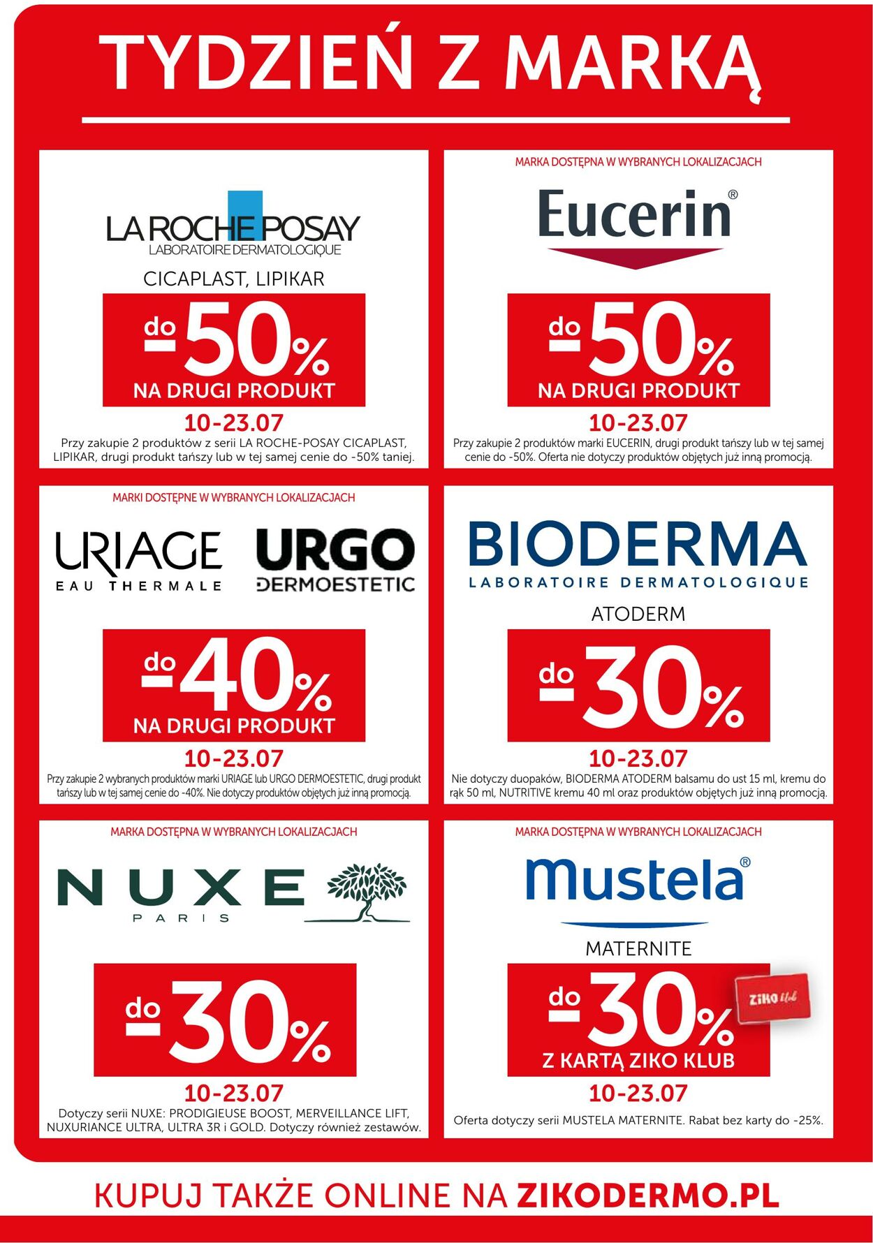 Gazetka Ziko DERMO 10.07.2025 - 27.07.2025