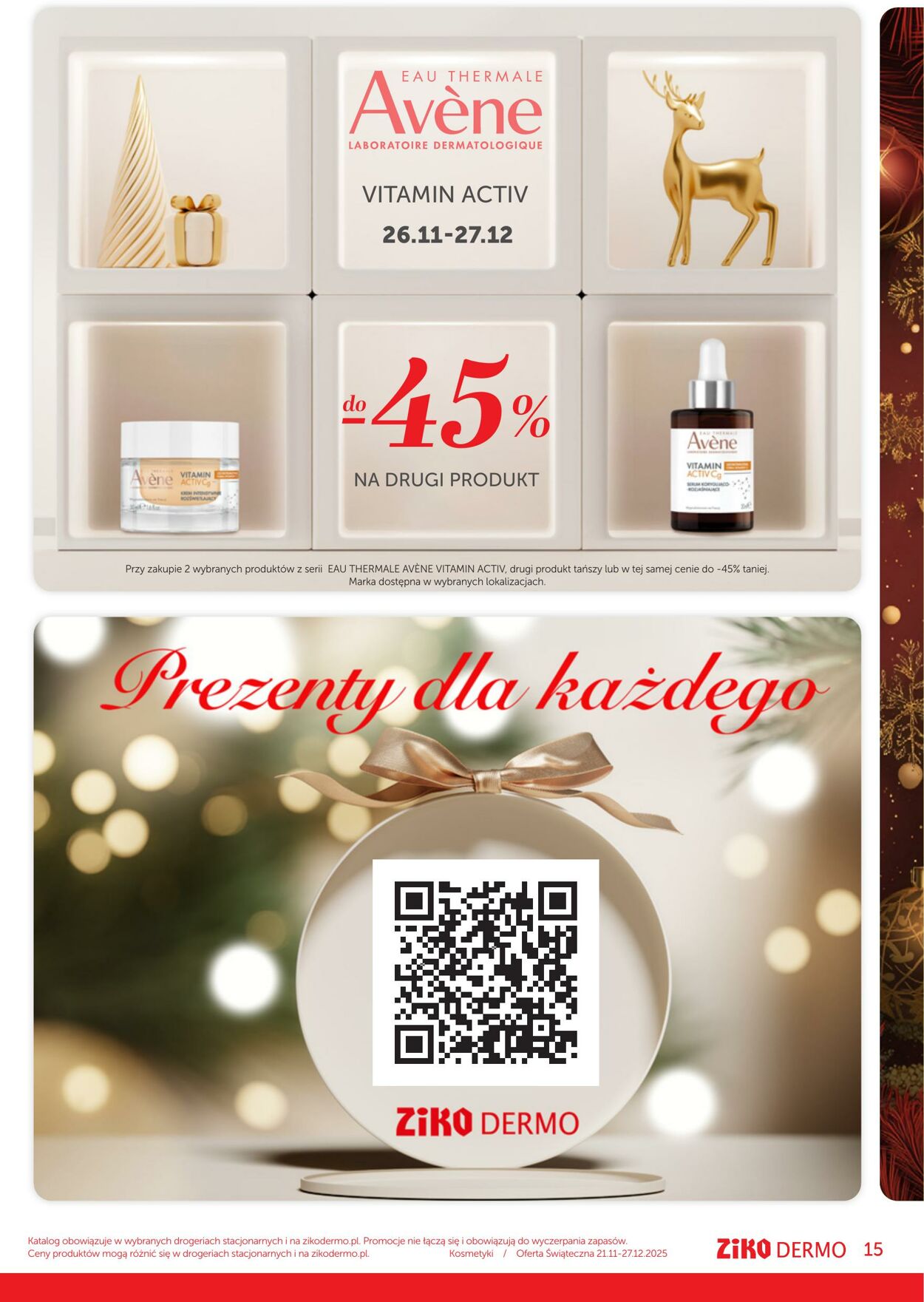 Gazetka Ziko DERMO 21.11.2025 - 27.12.2025