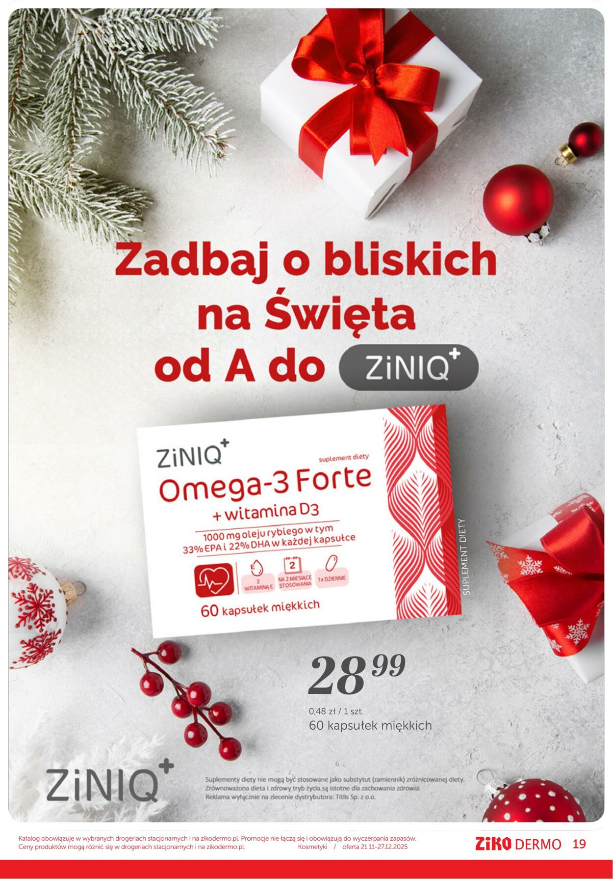 Gazetka Ziko DERMO 21.11.2025 - 27.12.2025